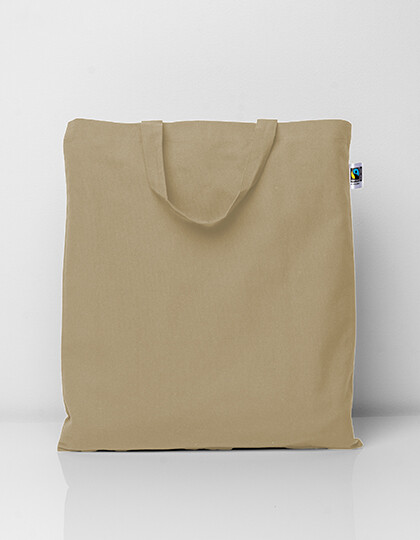 Fairtrade Cotton Bag Short Handles