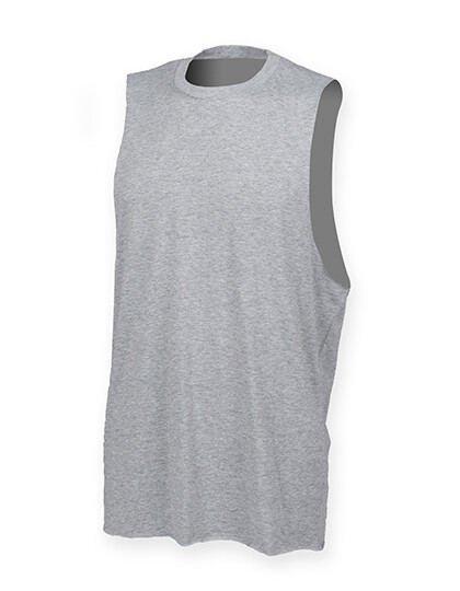 Men's High Neck Slash Armhole Vest