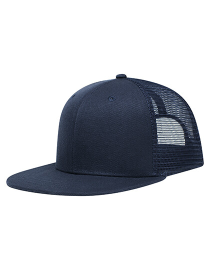 High-profile trucker cap