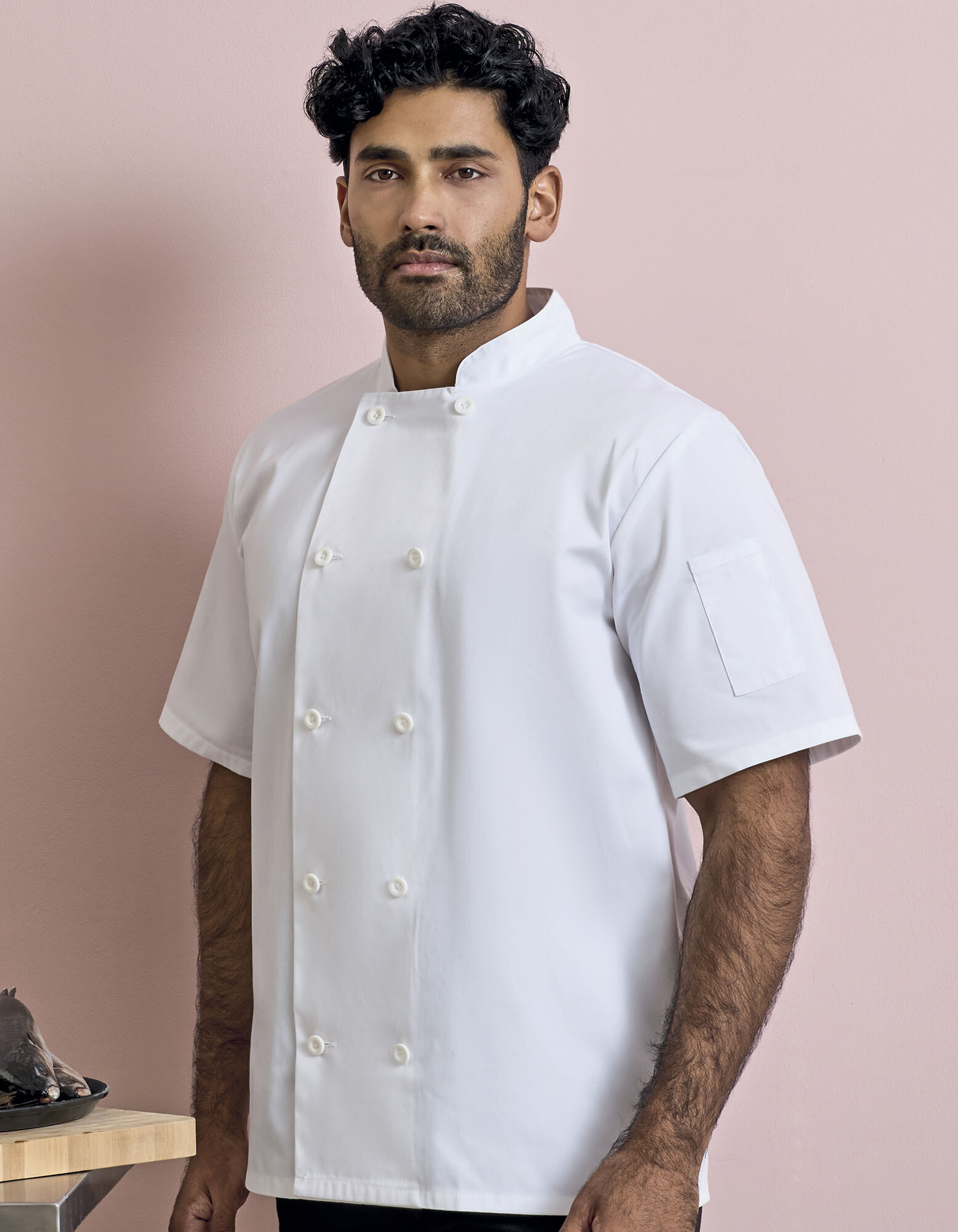 Short Sleeve Chef's Jacket