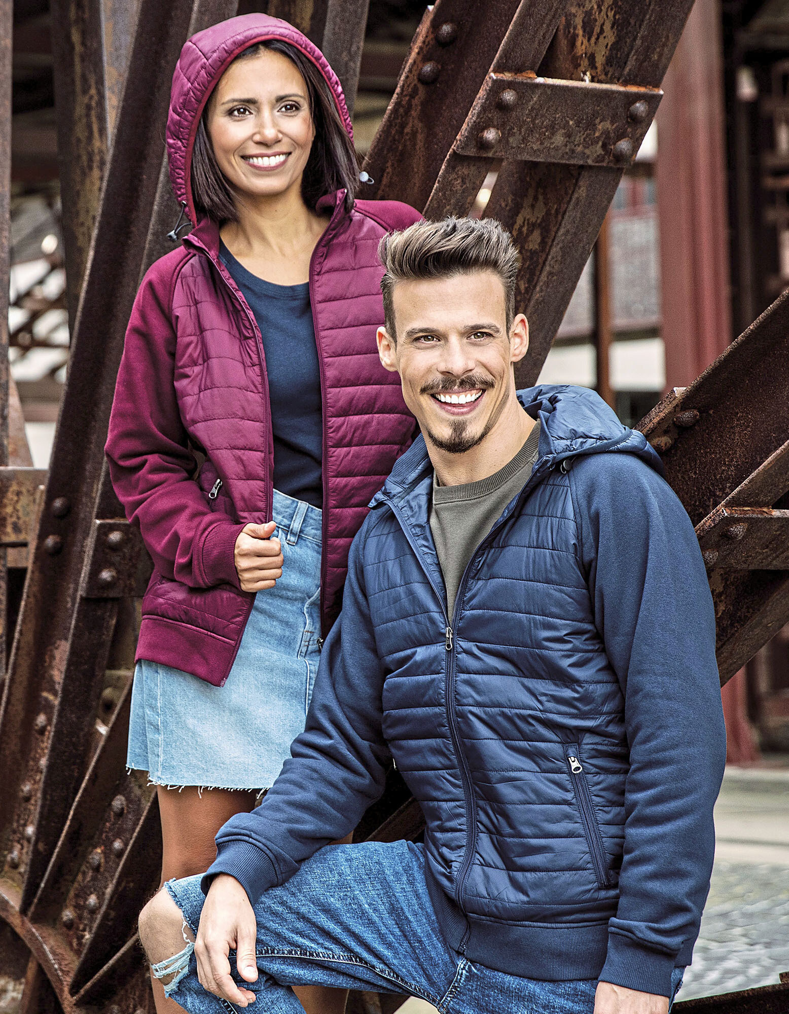 my mate - Unisex Hybrid Jacket