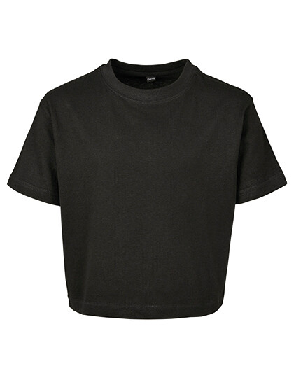 T-shirt court en jersey pour filles