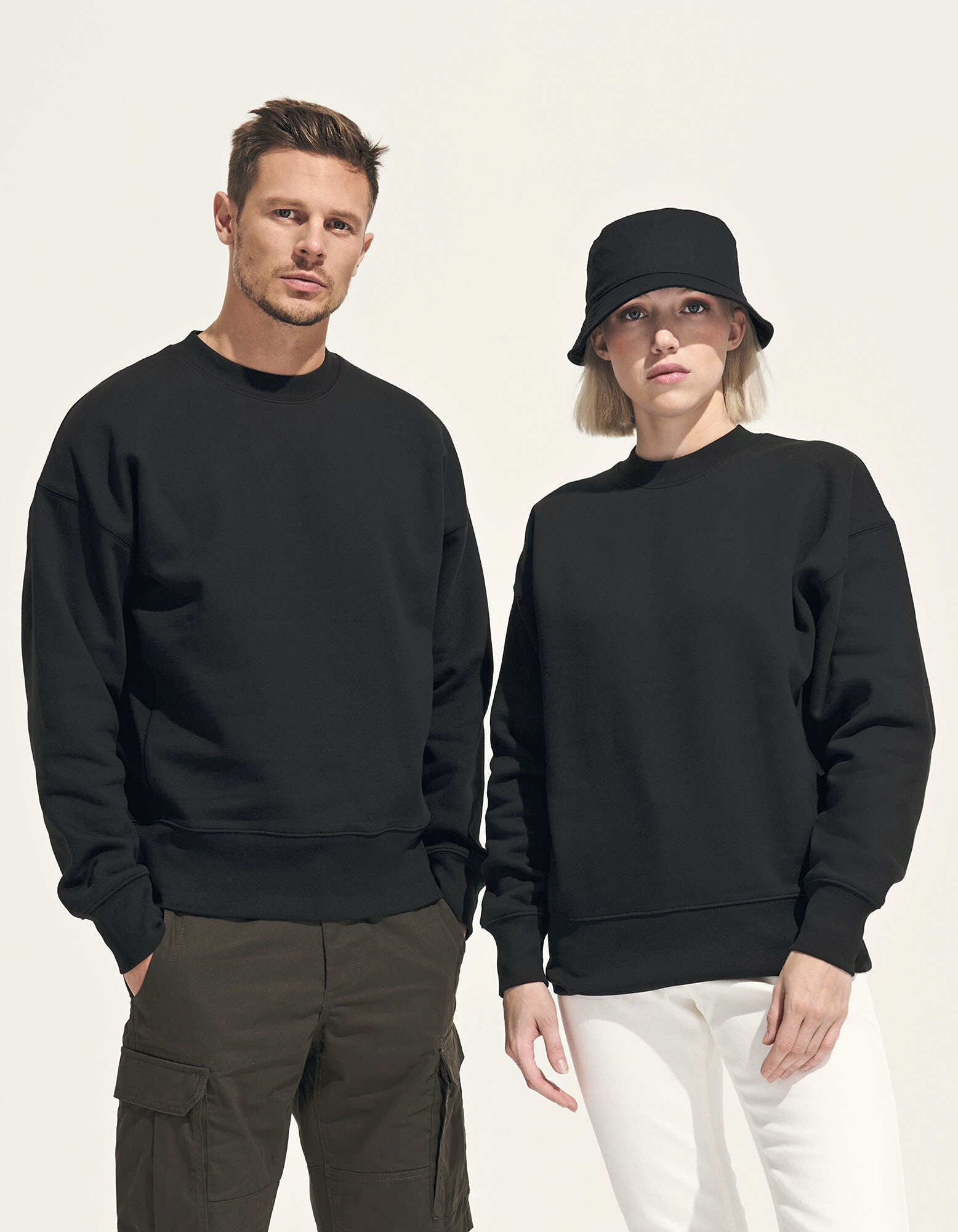 Unisex Round-Neck Sweatshirt Authentic