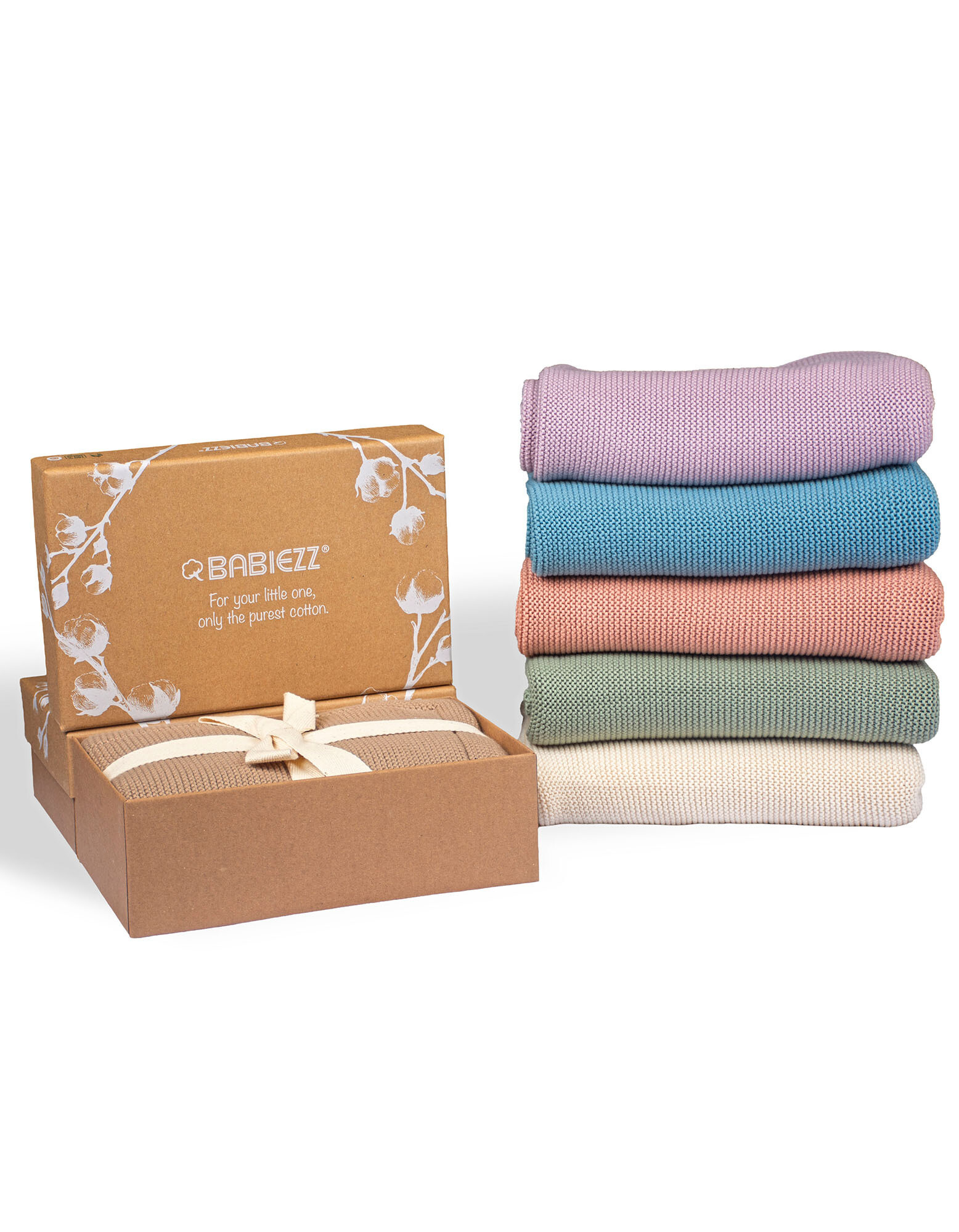 Babiezz® Organic Knitted Blanket