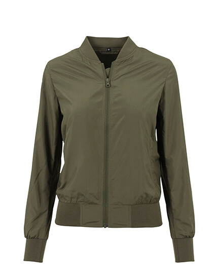 Blouson aviateur en nylon pour femme