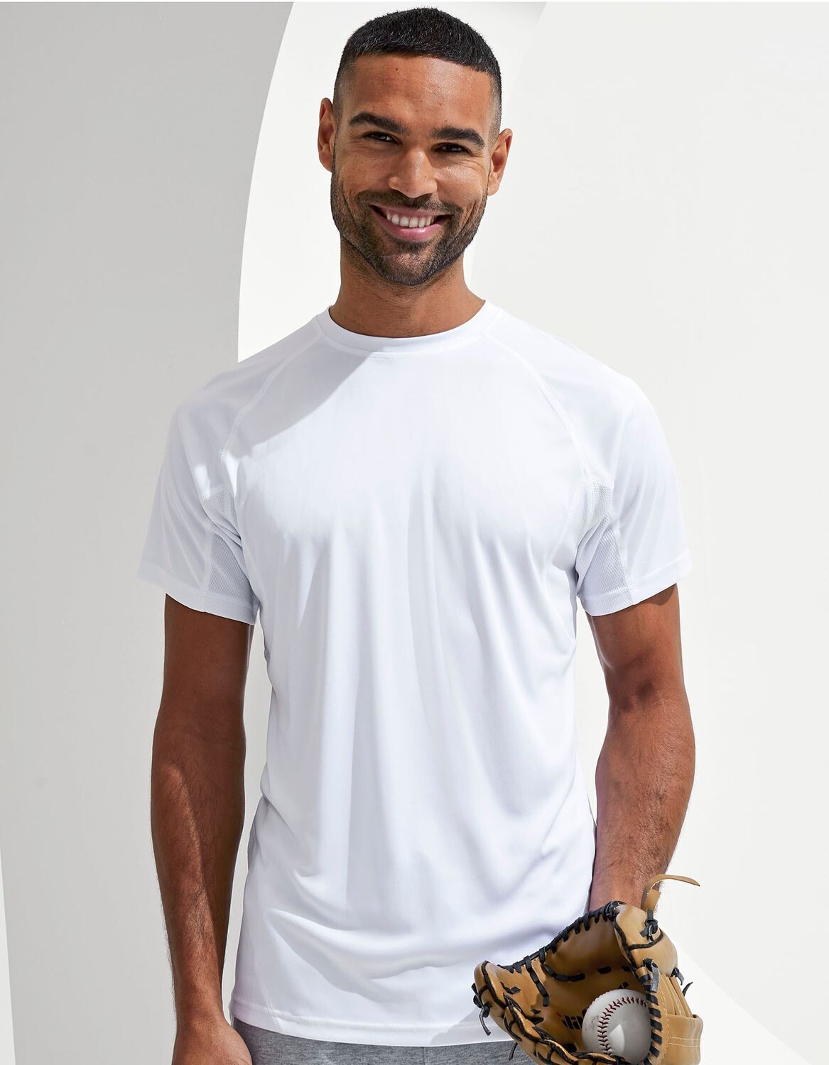 Men's Panelled Tech Tee