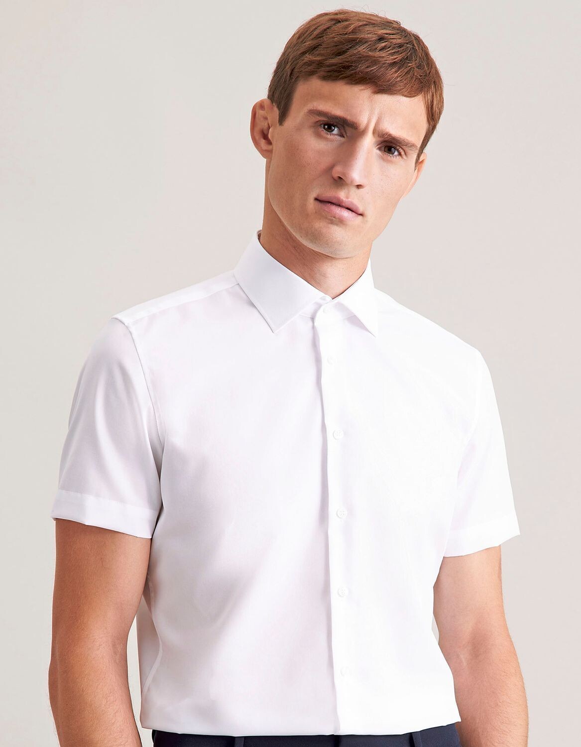 Men's Shirt Slim Fit Short Sleeve