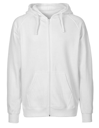 Felpa con cappuccio e zip da uomo