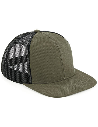 Cappellino da camionista Flat Peak a 6 pannelli originale