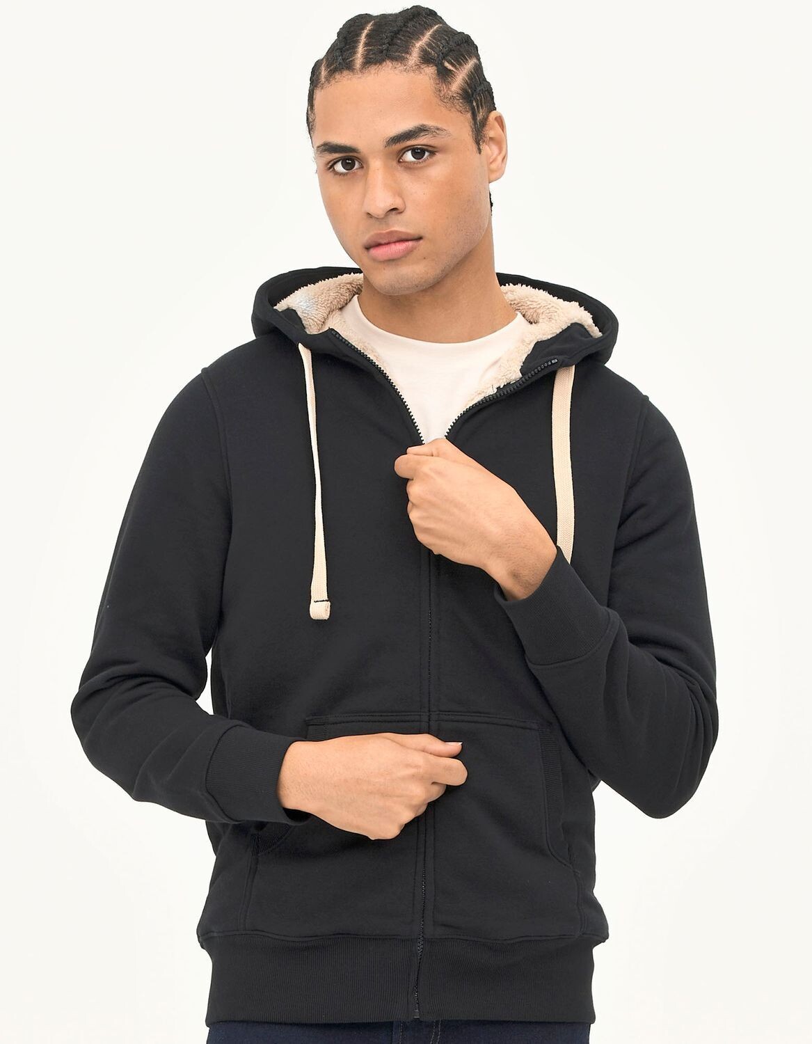 Unisex Zipped Jacket Sherpa
