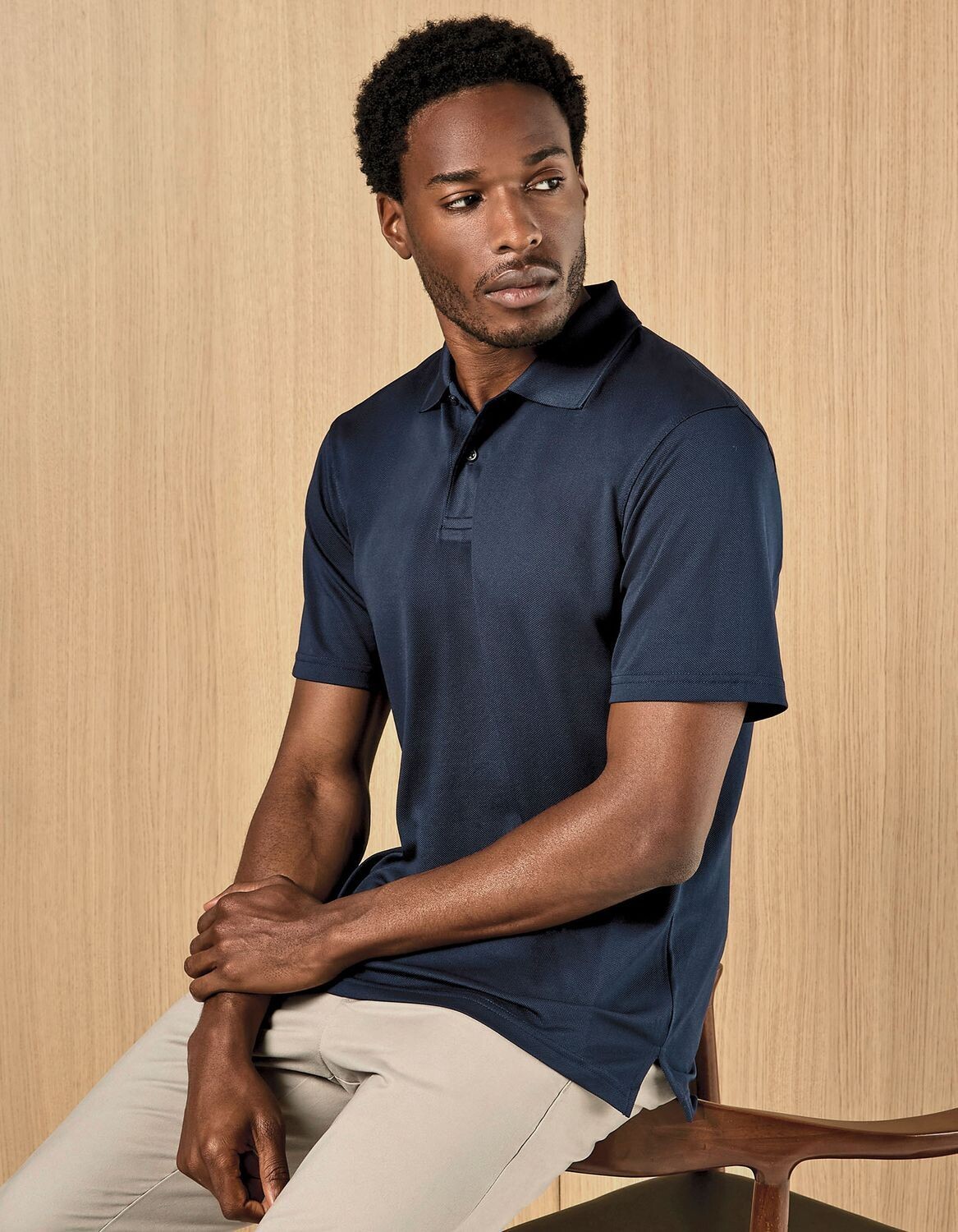 Polo Superwash® 60° Pique con Cooltex® Plus dal taglio regolare.