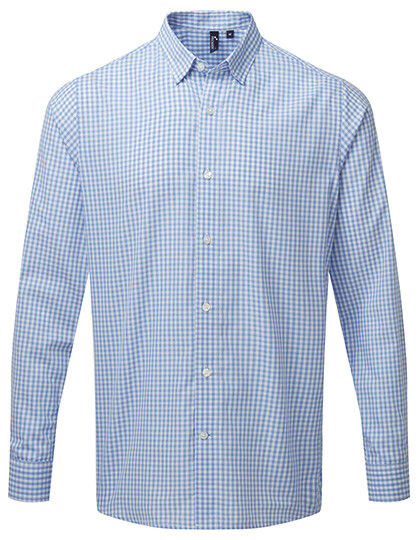 Camisa de manga larga a cuadros Maxton para hombre