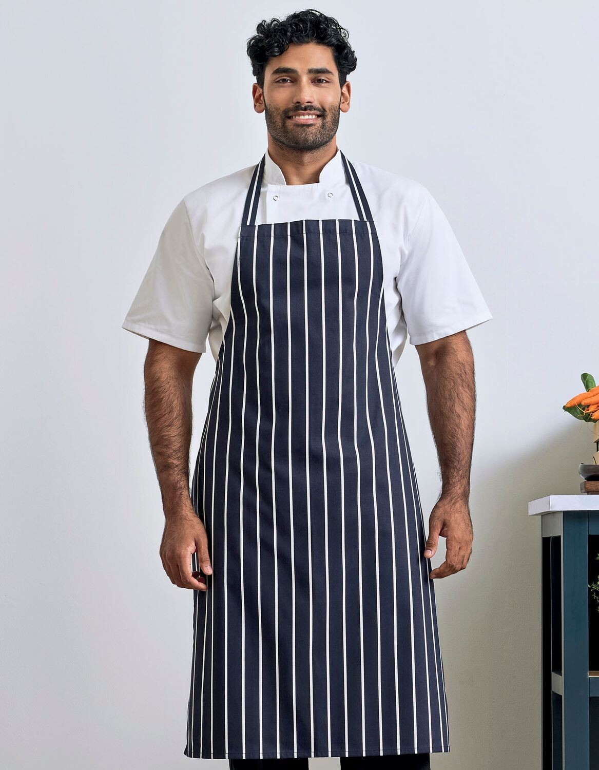 Striped Bib Apron