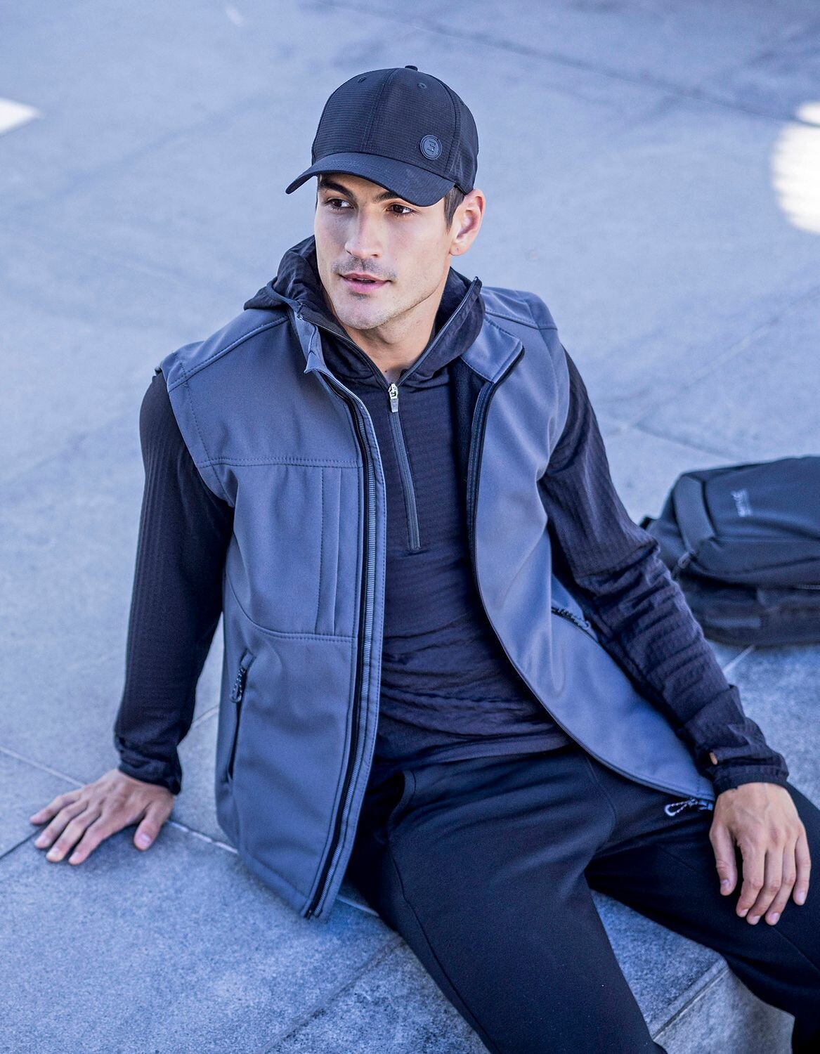 Scaldacorpo Softshell da uomo Octagon II Printable