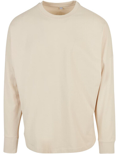 Oversized Cut-Out Sleeve Long-Sleeved Top