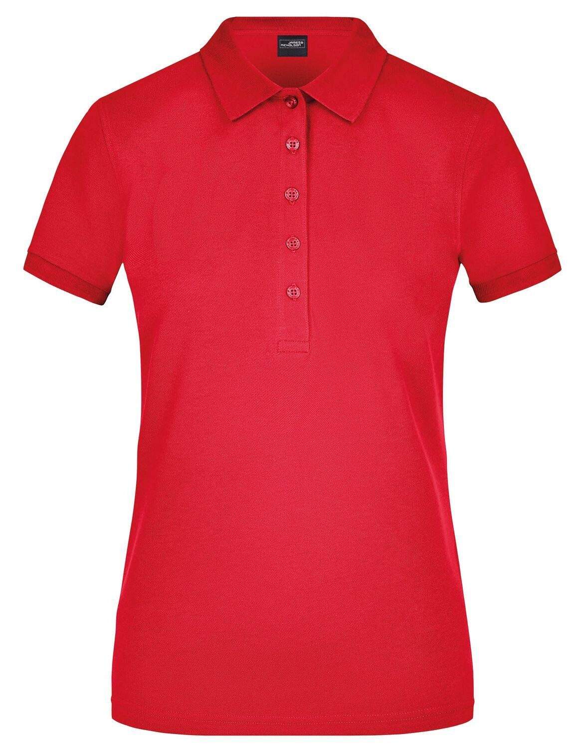Ladies' Elastic Polo Piqué