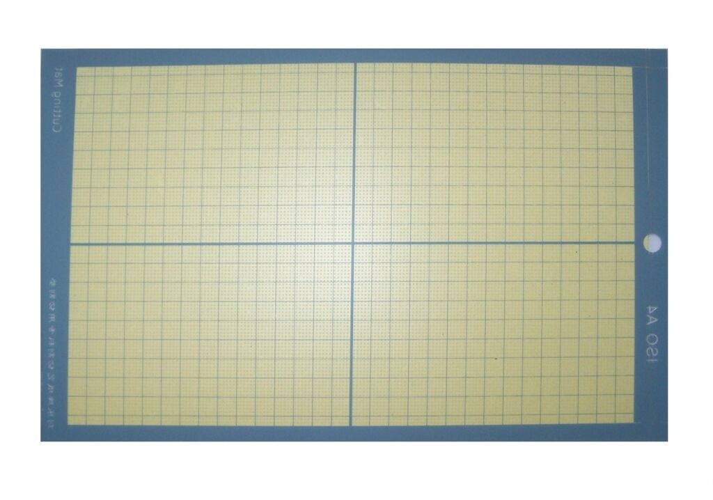 Plotting underlay DIN A4