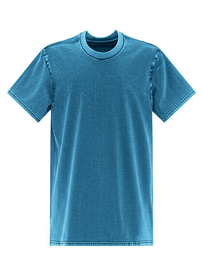 Camiseta unisex de corte holgado, de algodón orgánico y estilo vintage