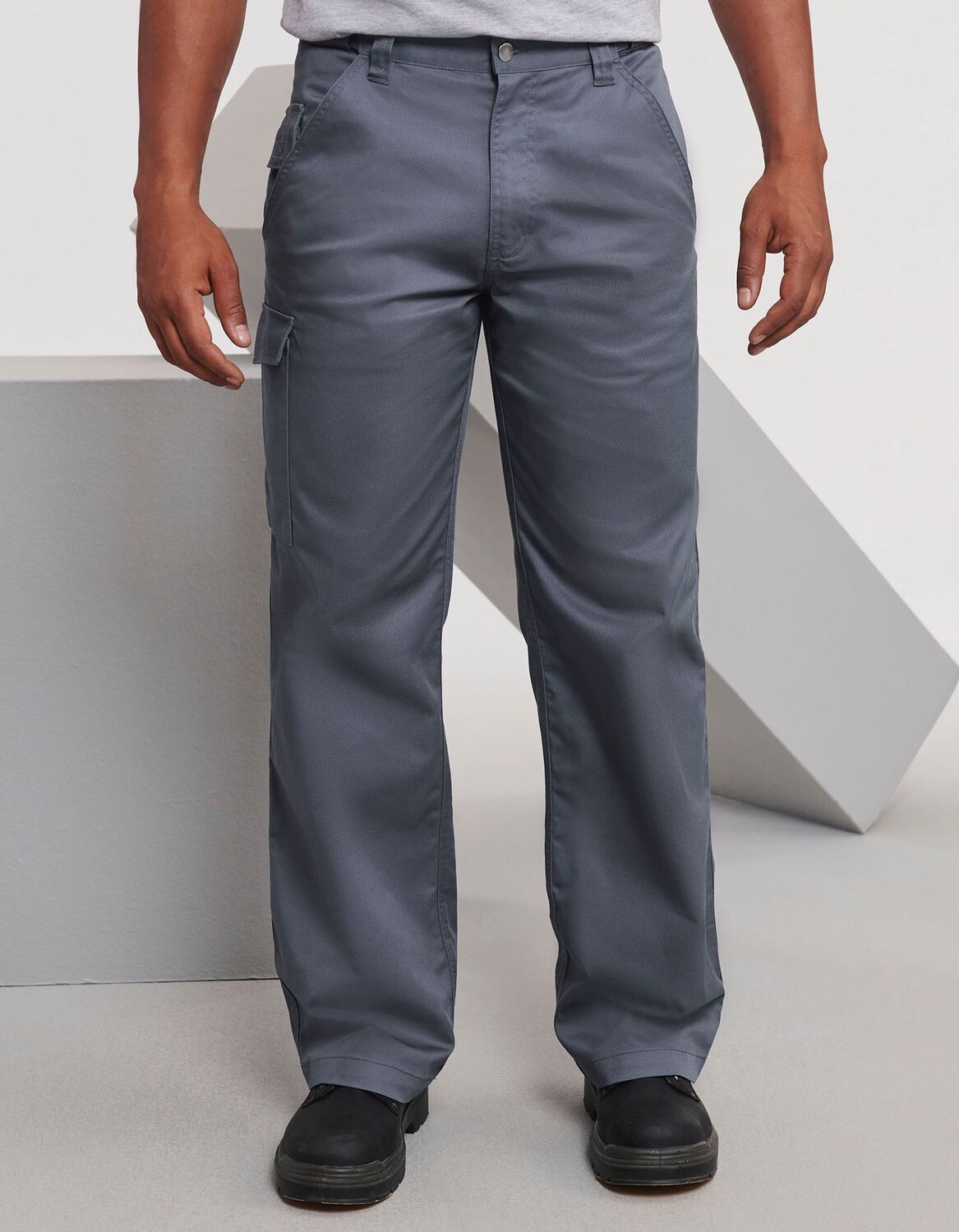 Pantaloni da lavoro in twill di policotone