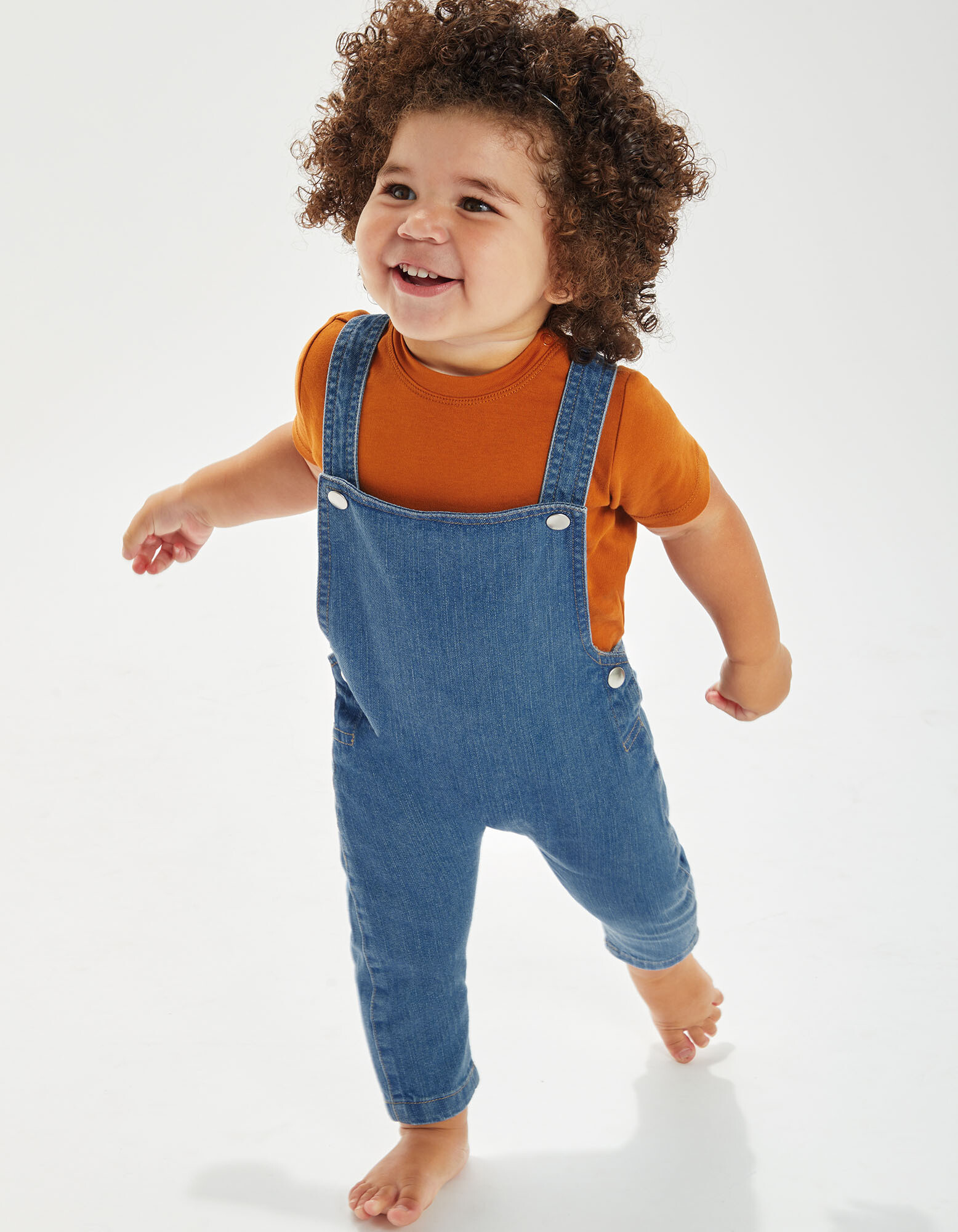 Baby Rocks Denim Dungarees