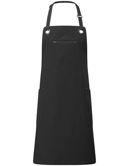 Barley' Contrast Stitch Sustainable Bib Apron