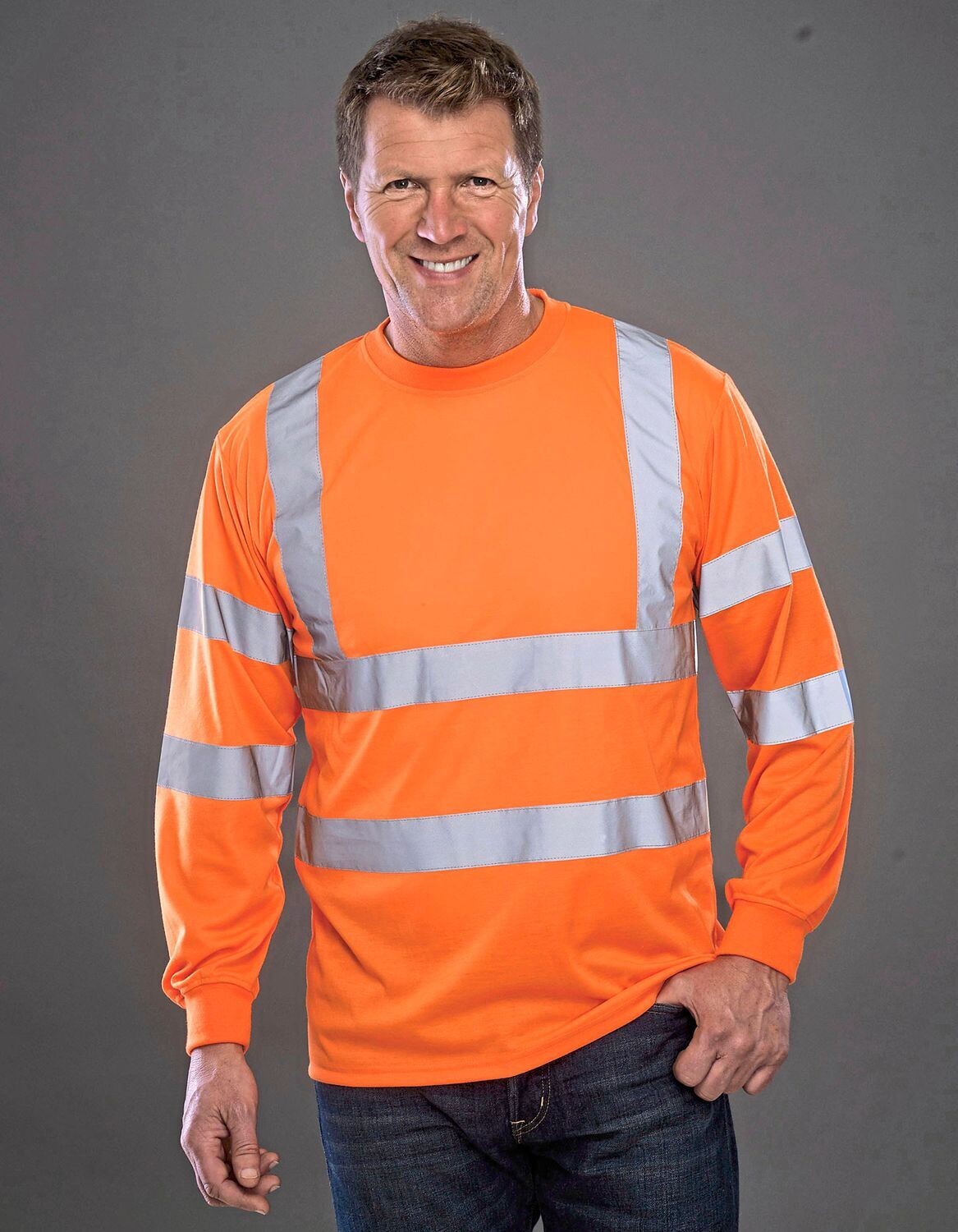 Maglietta Hi-Vis a maniche lunghe