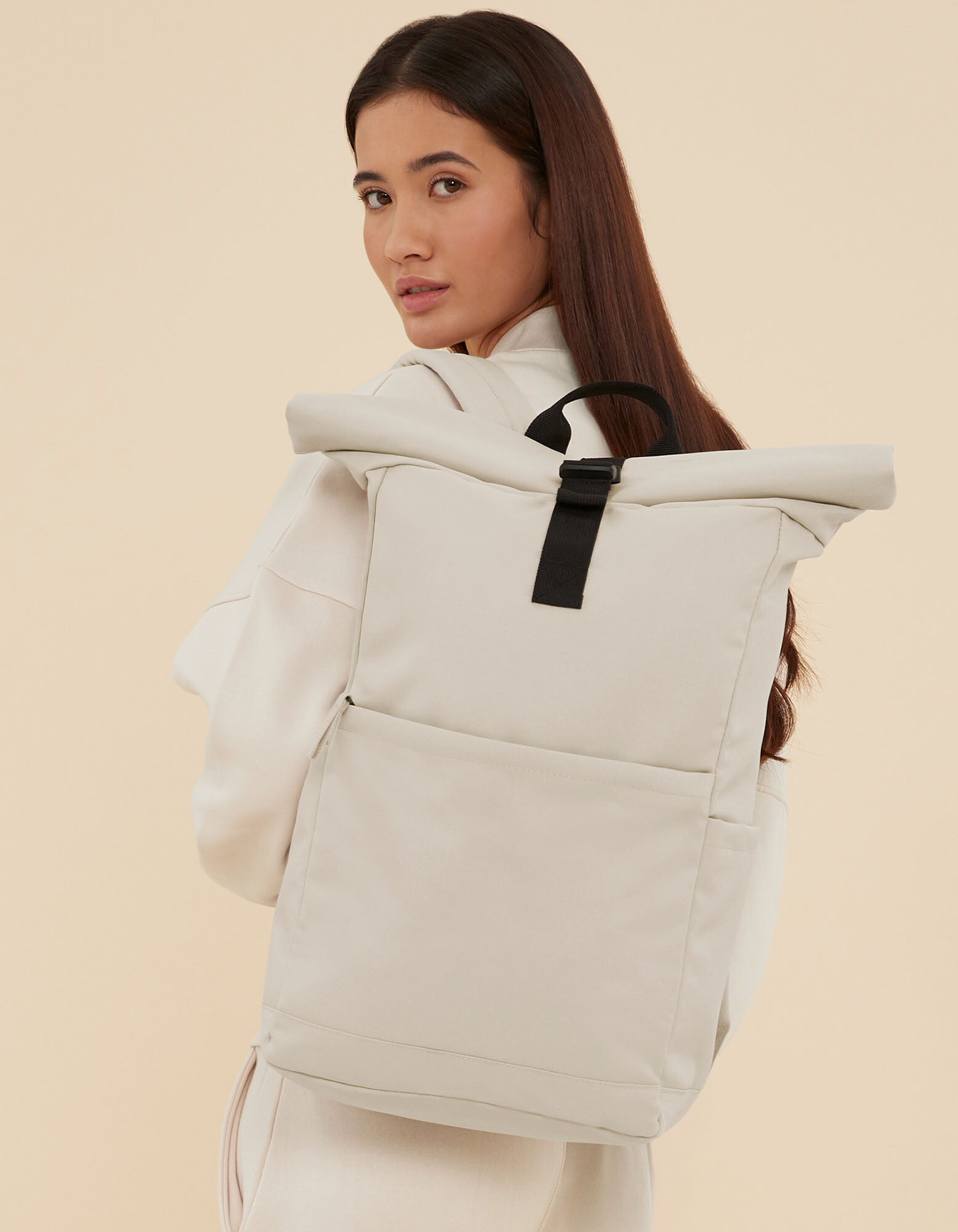 Premium Recycled Roll Top Backpack