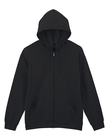Softstyle® Midweight Fleece Adult Full Zip Hooded Sweatshirt