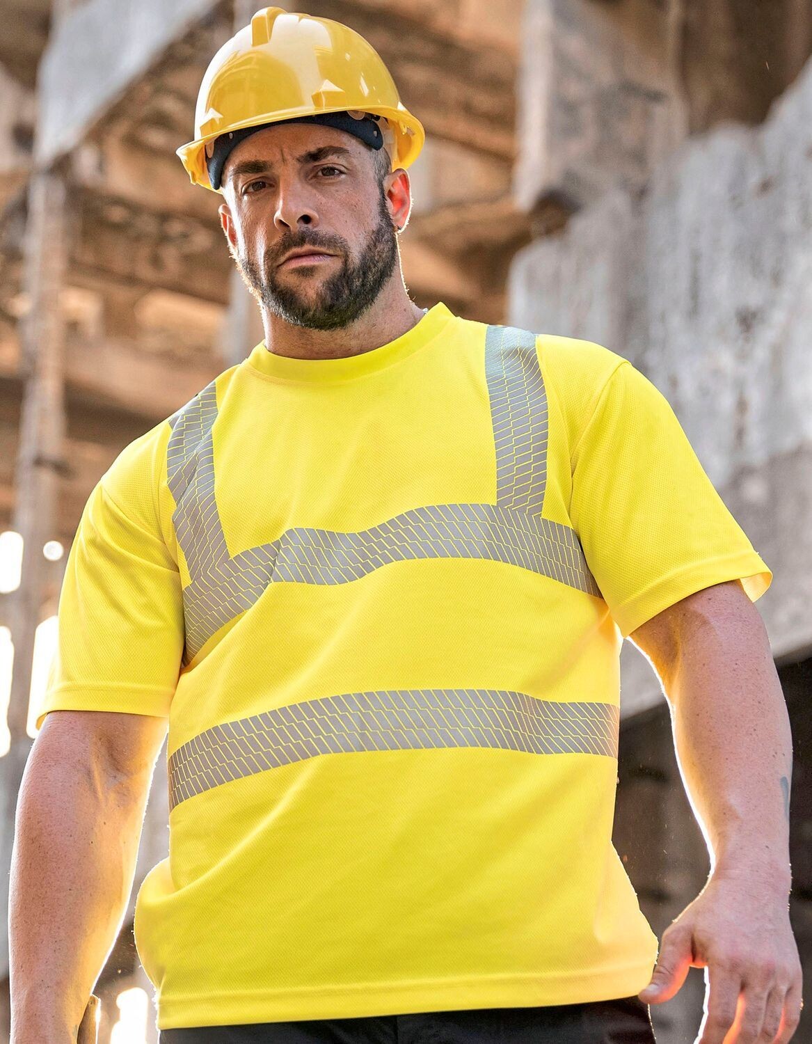Maglietta premium Hi-Vis Broken Reflective Alhambra