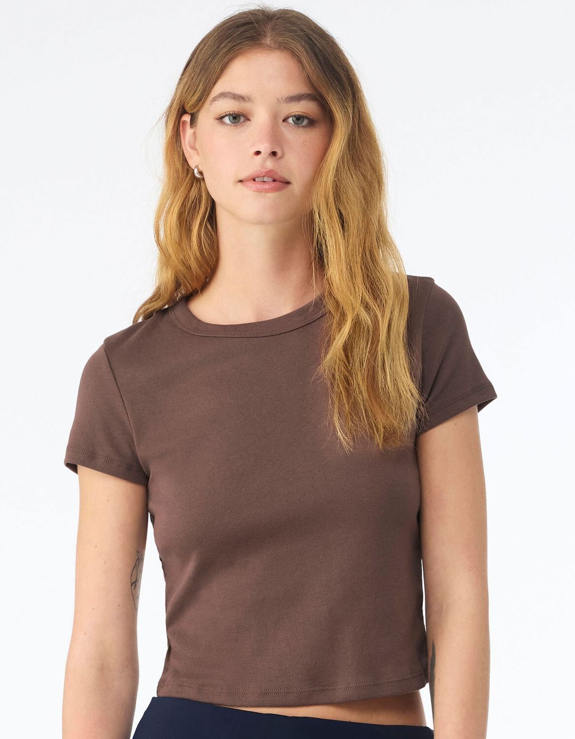 Maglietta Micro Rib Baby da donna