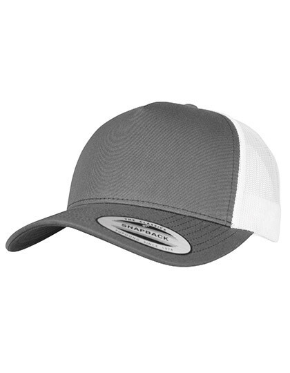 Casquette « Trucker » rétro à 5 panneaux bicolore