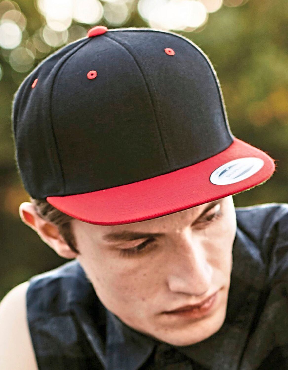 Snapback classique bicolore