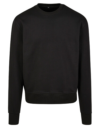 Felpa premium oversize a girocollo