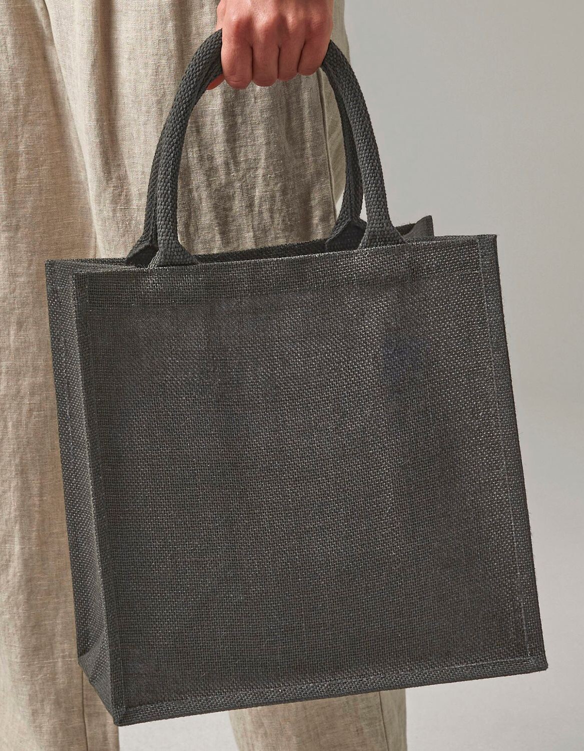 Shopper midi in iuta