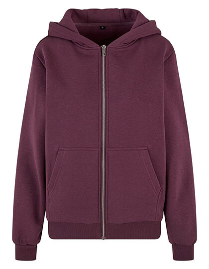 Ladies Fluffy Zip Hoody