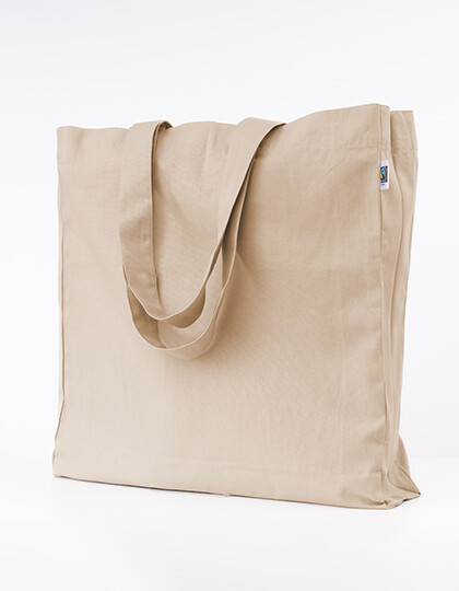 Borsa oversize in cotone Fairtrade