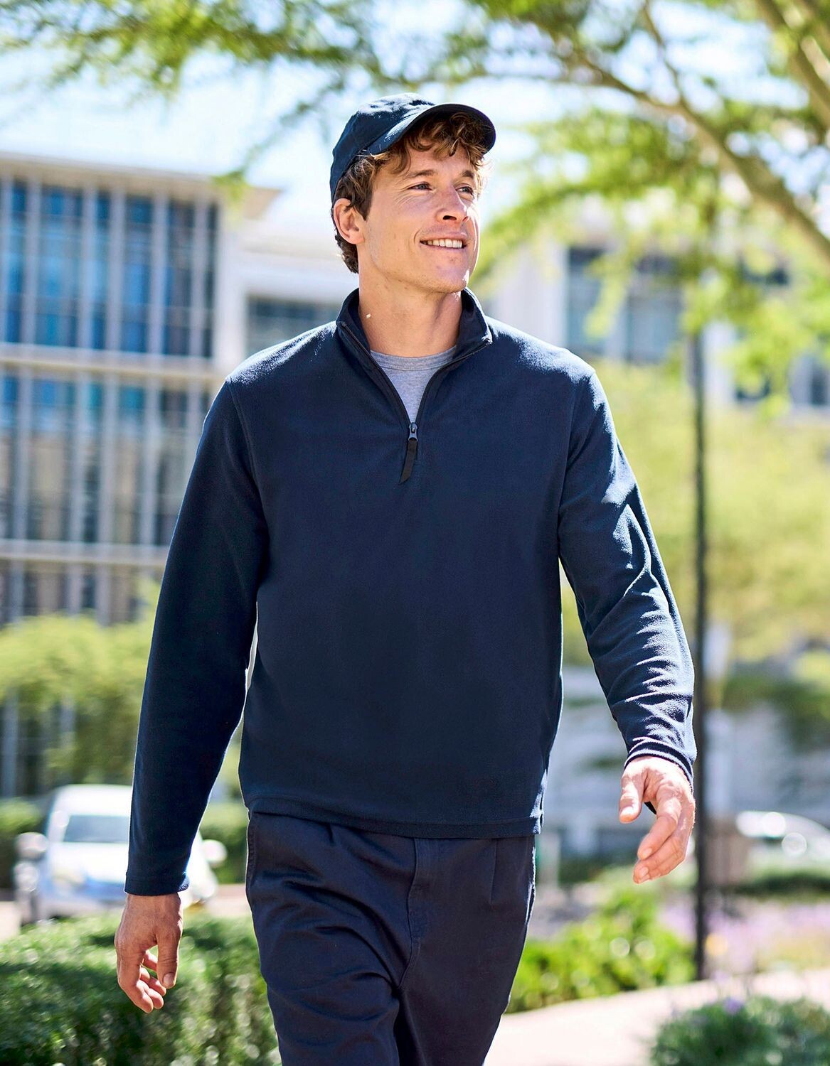 Micro Zip Neck