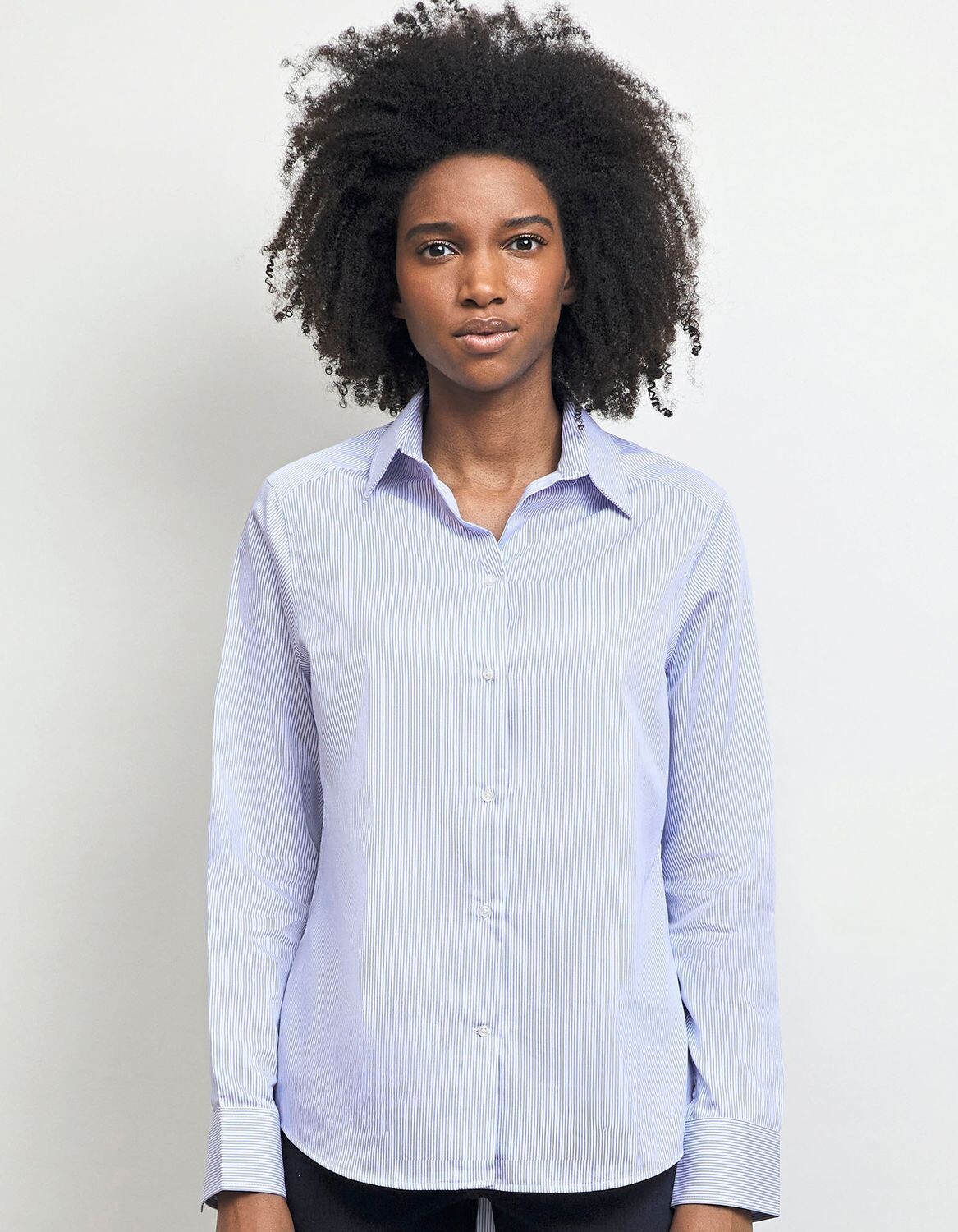 Women's Easy Care Striped Shirt Baptiste