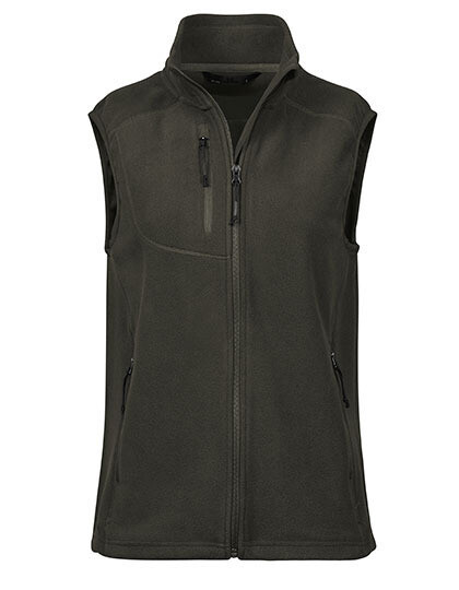 Gilet in pile da trail da donna