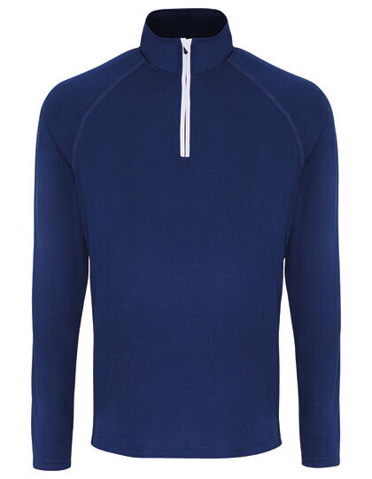 Pull à manches longues Performance pour homme avec fermeture éclair ¼