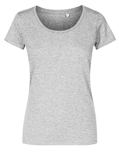 T-shirt à encolure plongeante pour femme