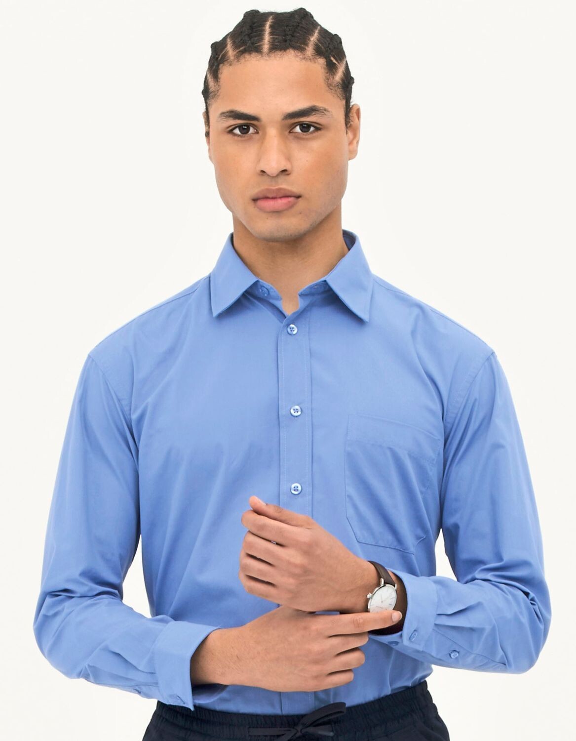 Popeline-Shirt Baltimore Long Sleeve