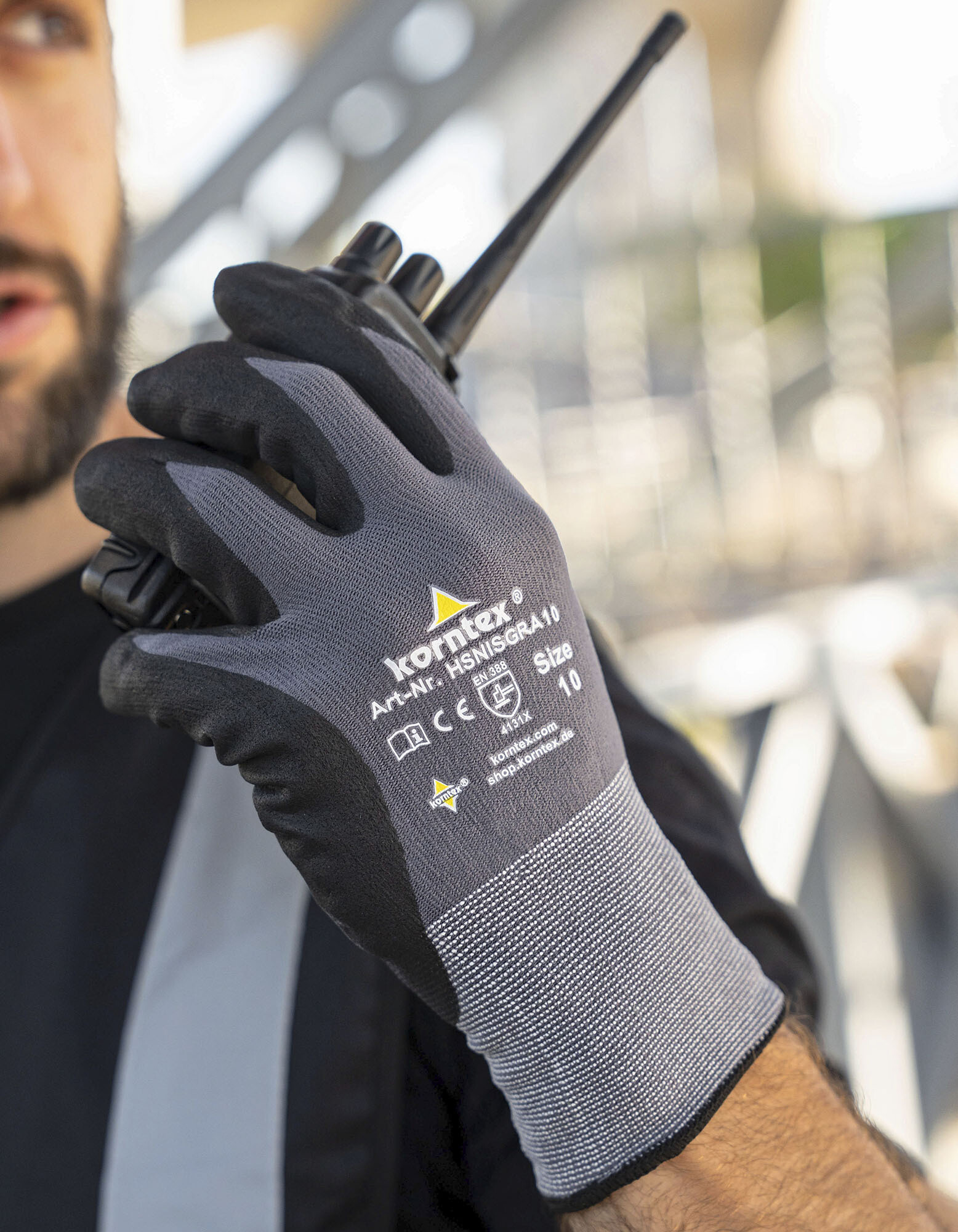 Elastic Nitrile Foam Gloves Izmir