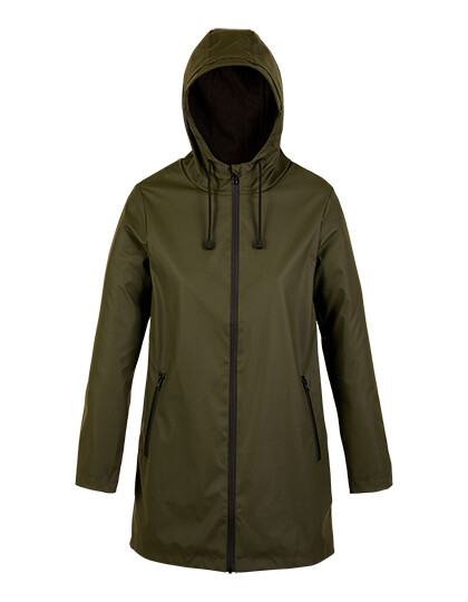Parka en wax pour femme Antoine