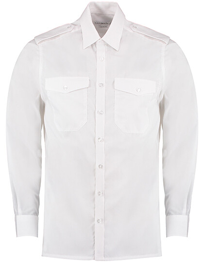 Men's Tailored Fit Pilot Shirt Long Sleeve