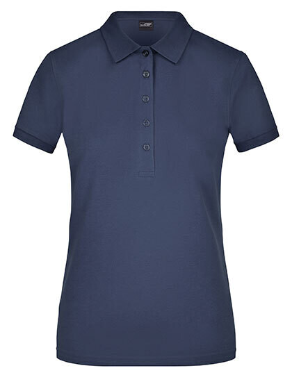 Polo elastica da donna in piqué