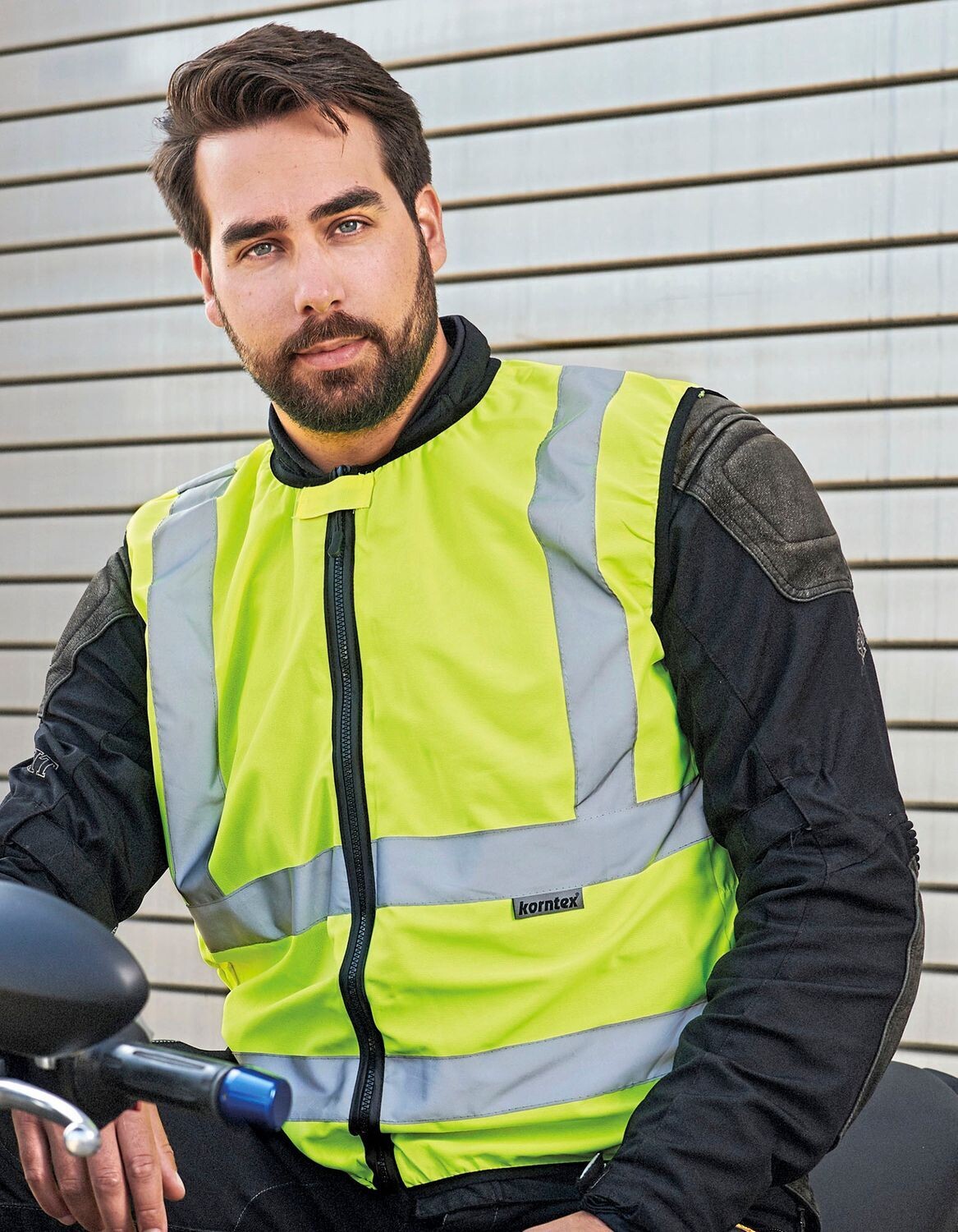 Gilet di sicurezza Hi-Vis per motociclisti Schleiz