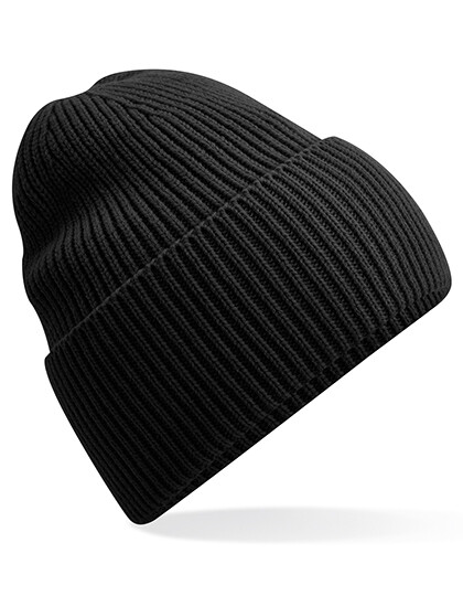 Oversized cuffed beanie