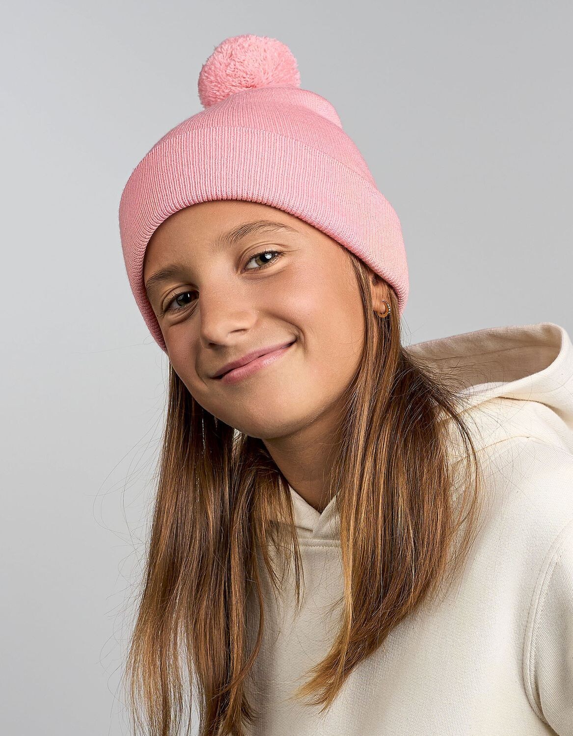 Kids Wind-s with Pompom Beanie