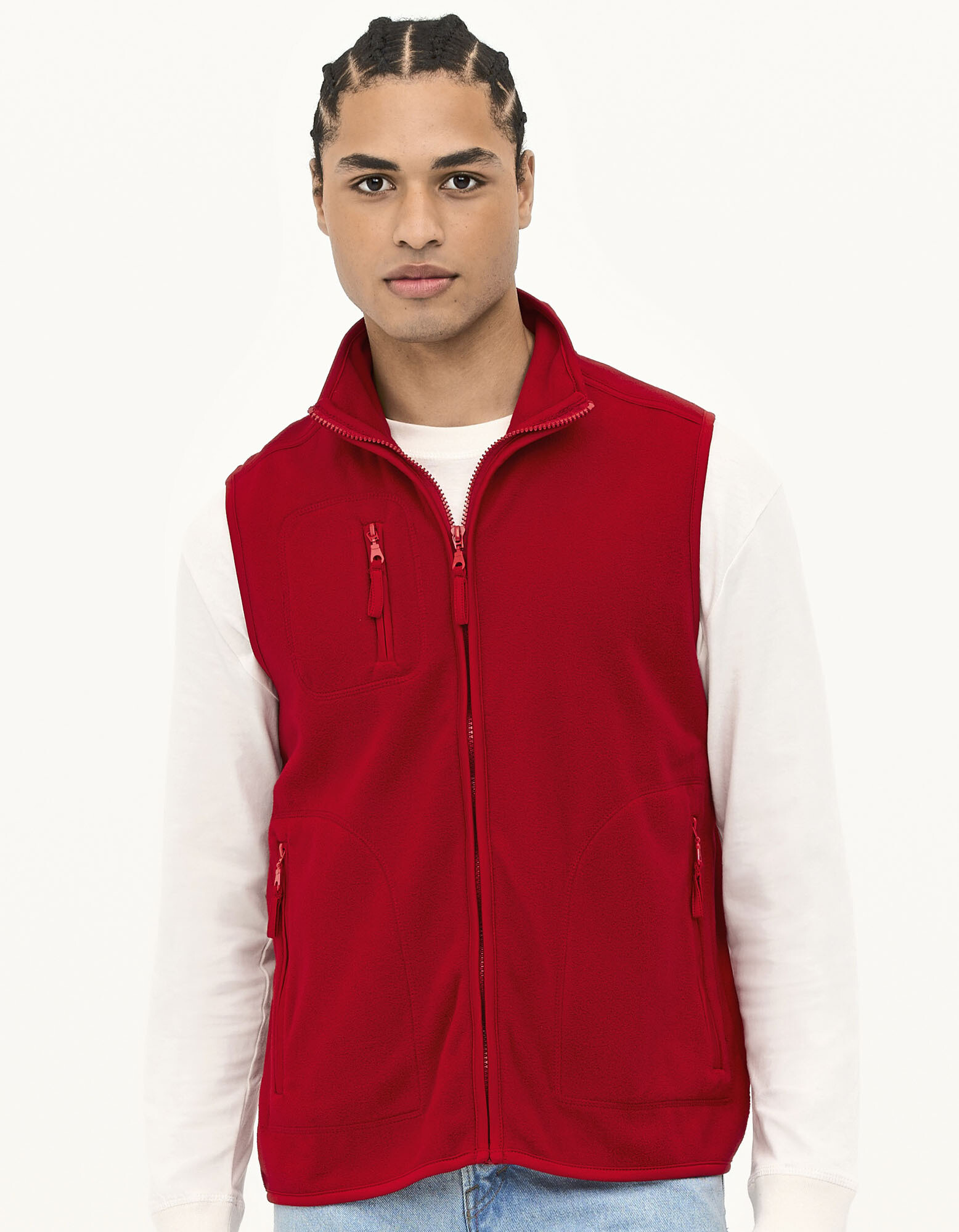 Unisex Fleece Vest Norway